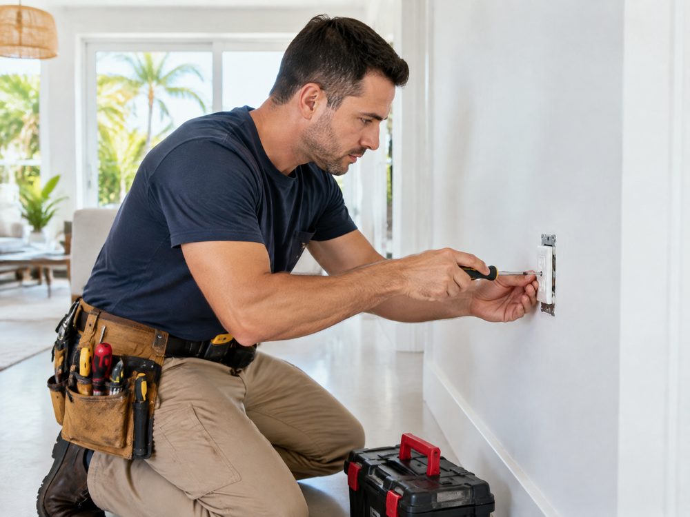 Handyman pro at work
